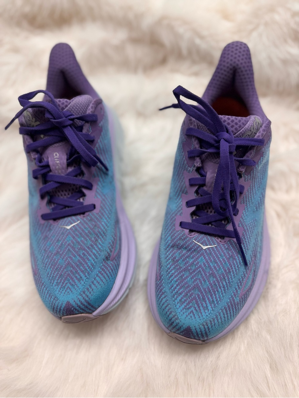 Hoka Women’s Purple & Teal Running Shoes